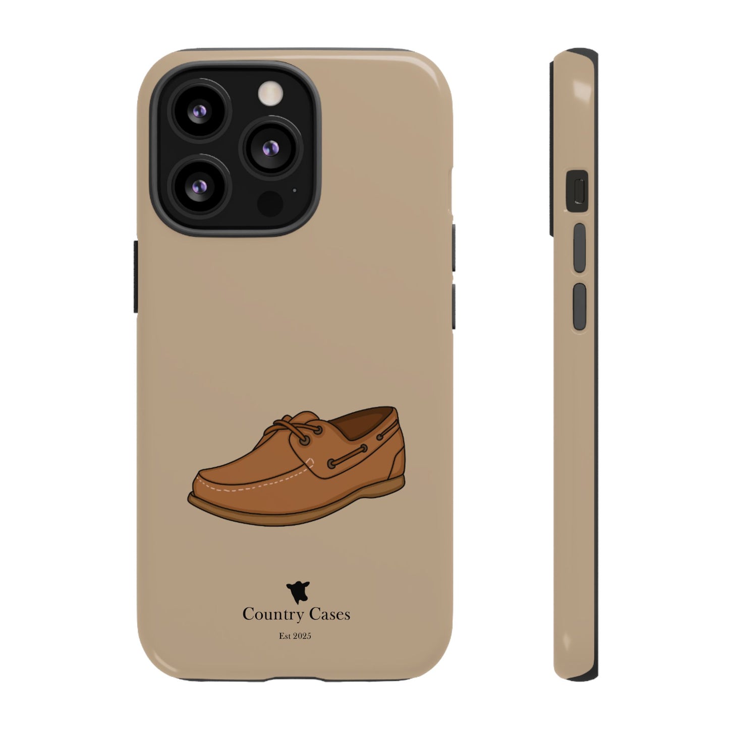 Classic boat shoe phone case