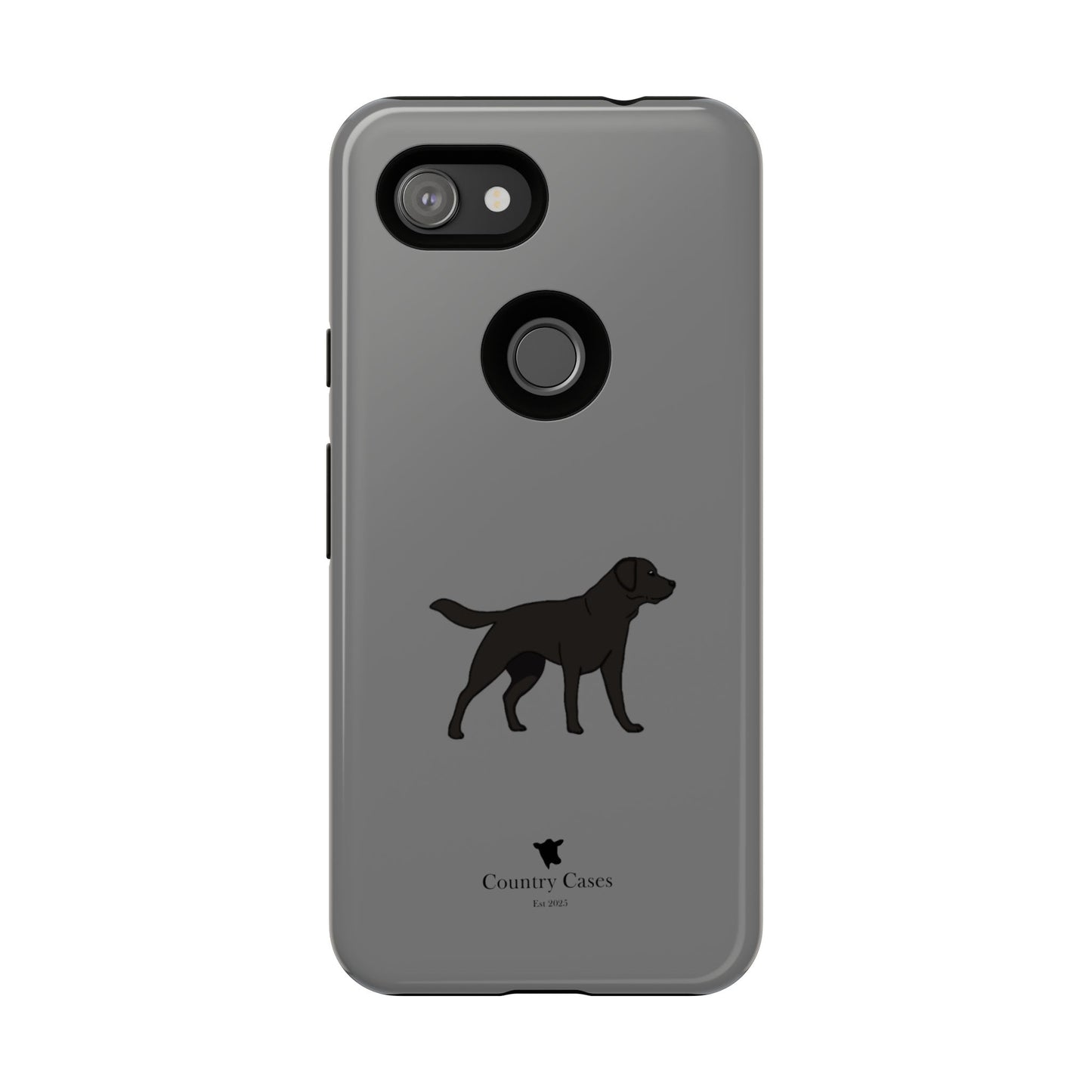 Android black Labrador case