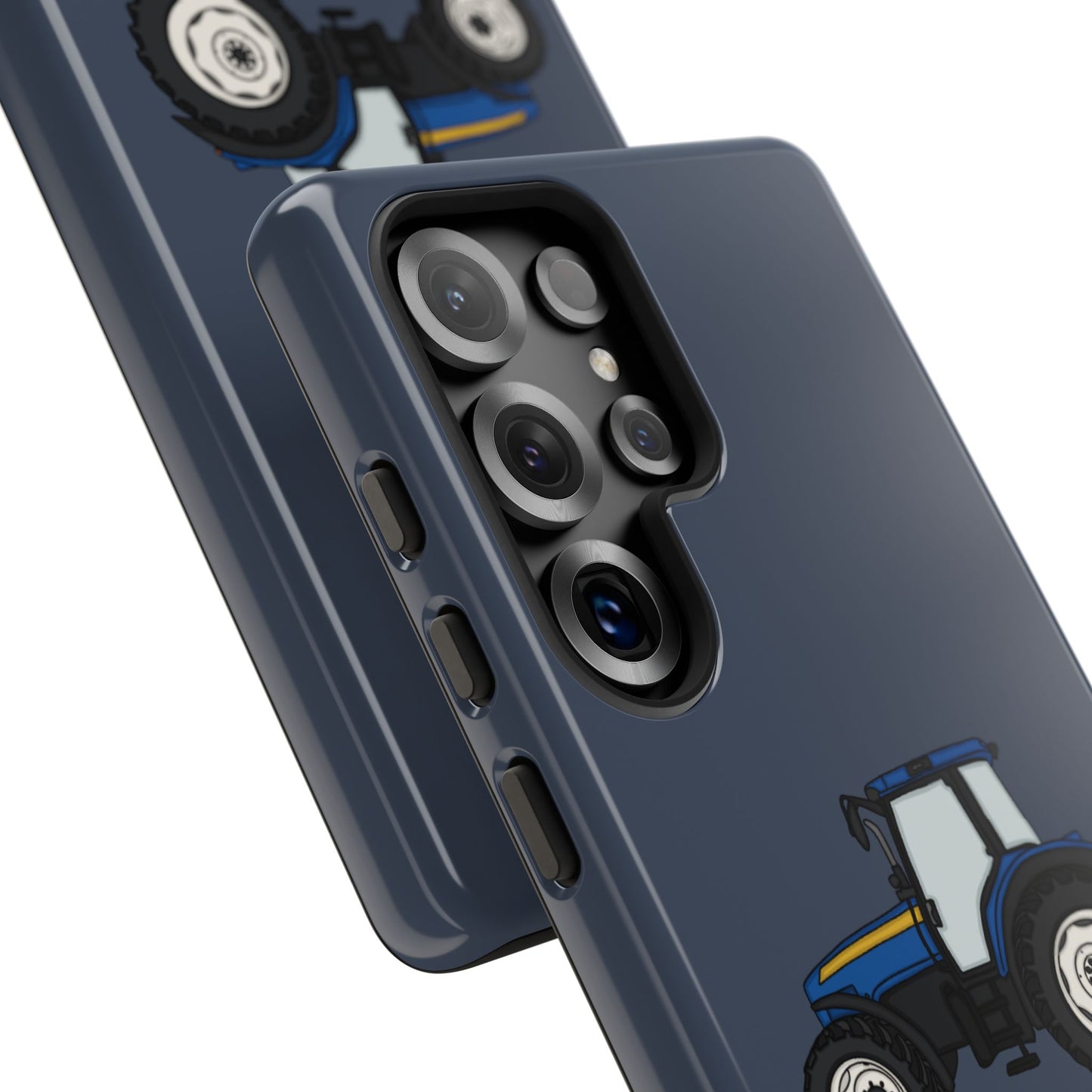 Android blue tractor case