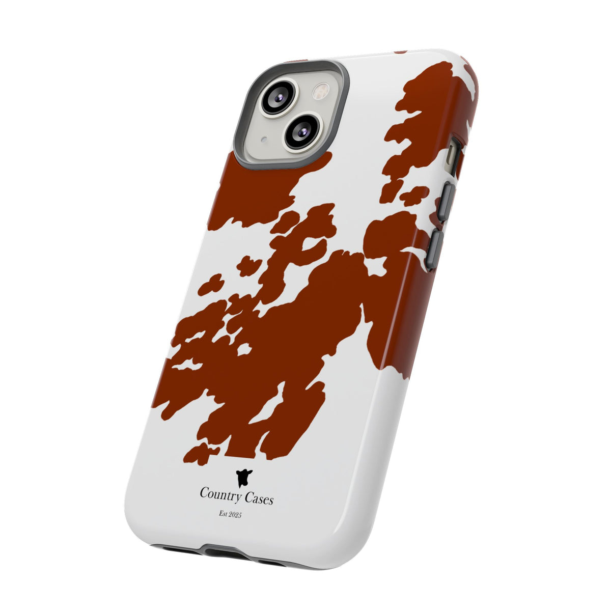 Red Cow Print Case