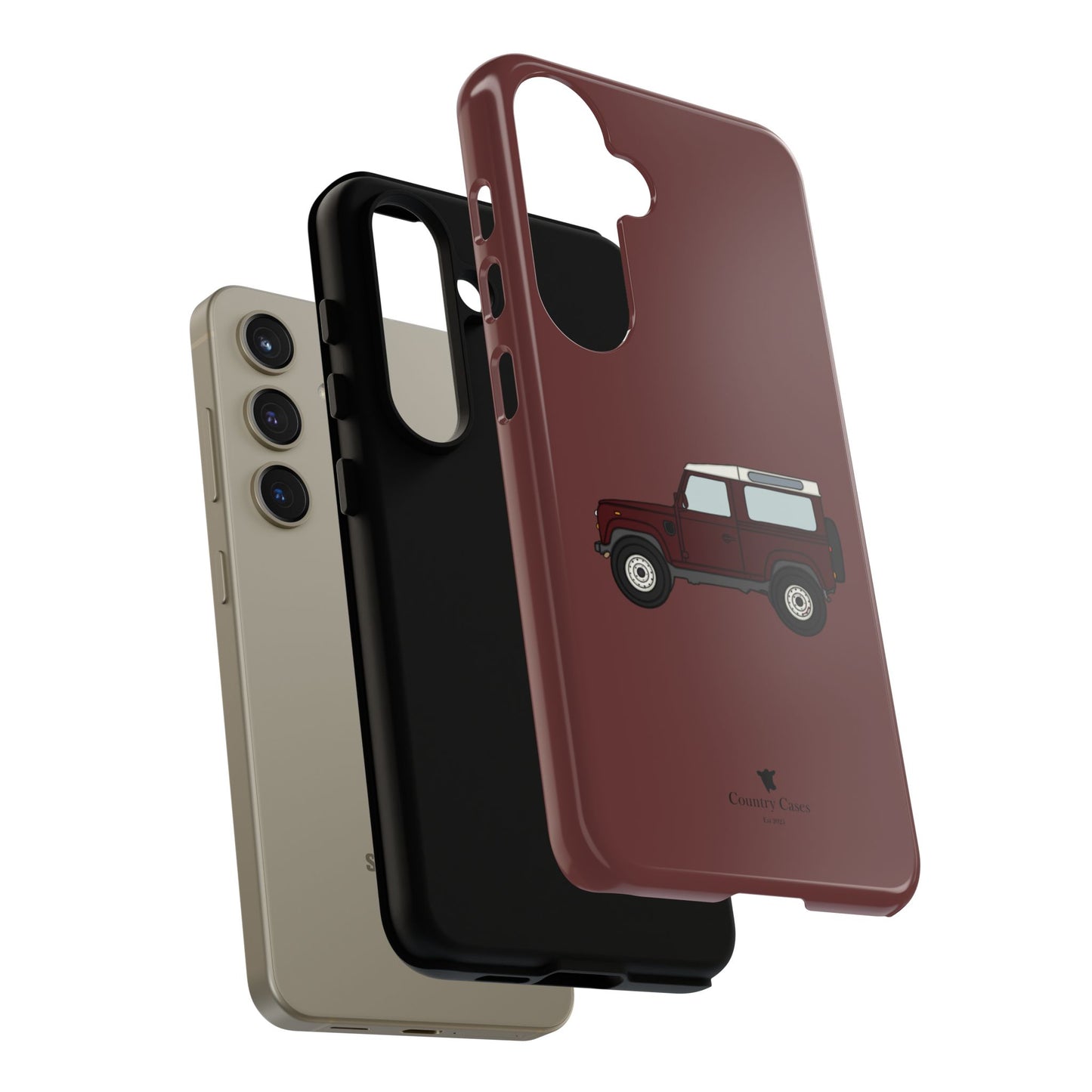 Android berry red landy case