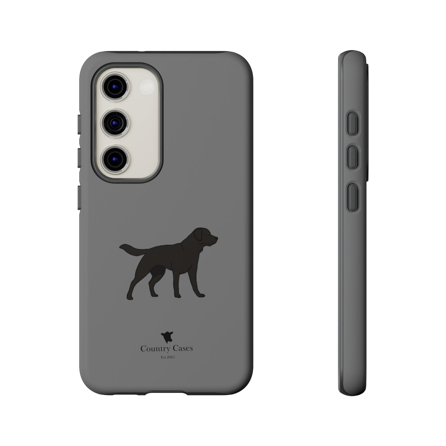 Android black Labrador case