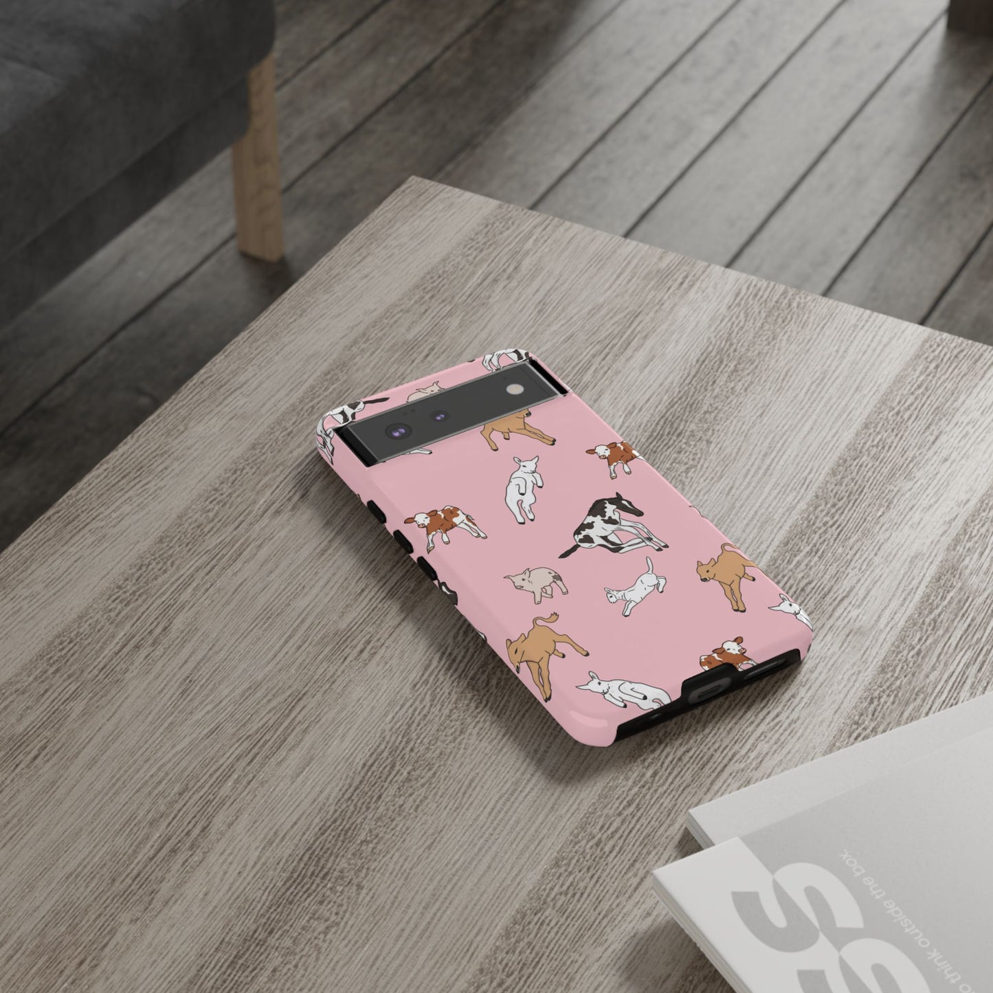 Android Farmyard Friends Pink Case