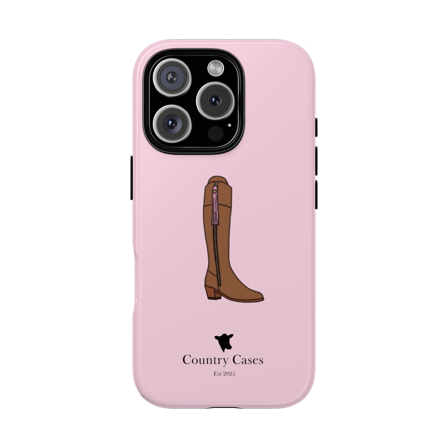 Pink Boot Case