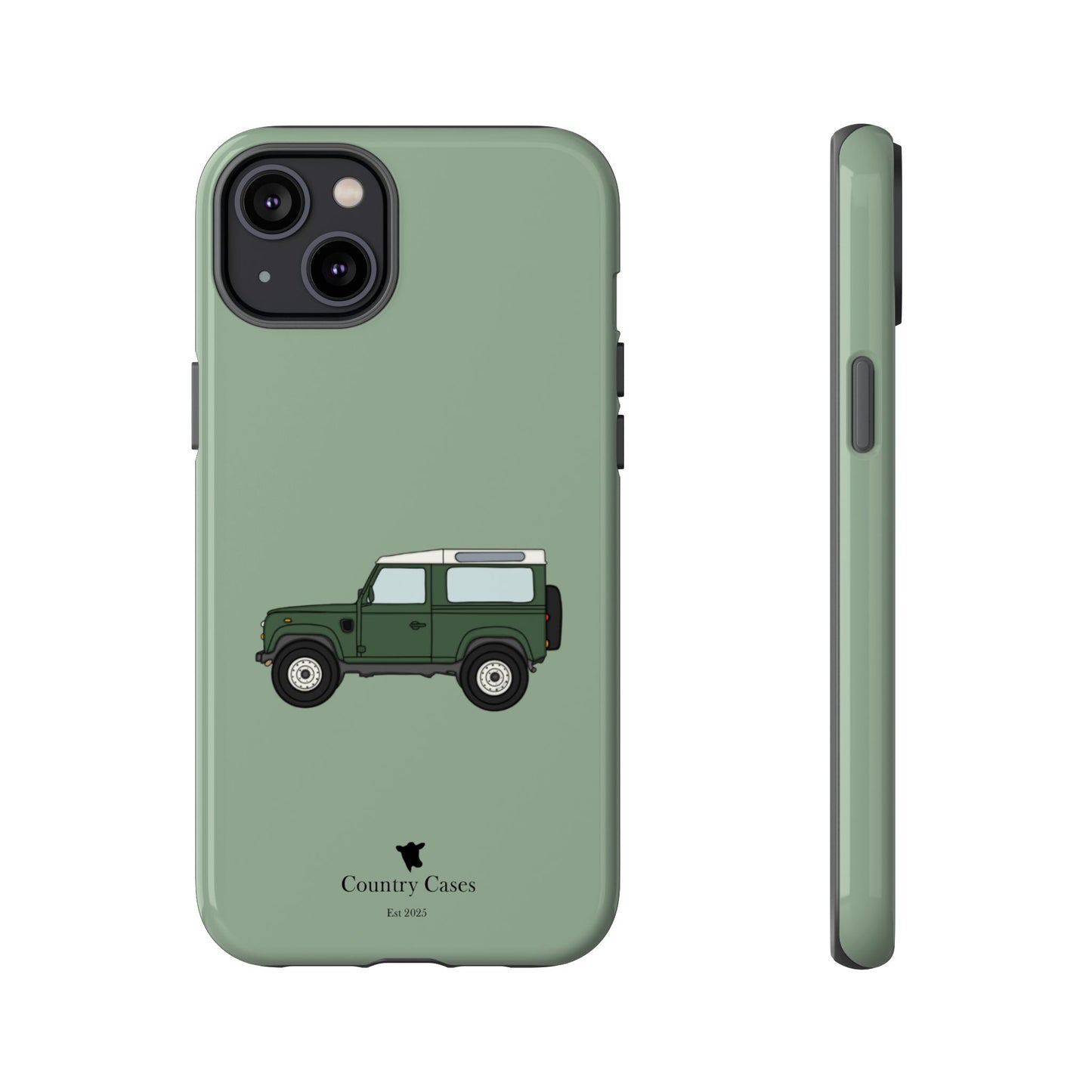 Green landy phone case