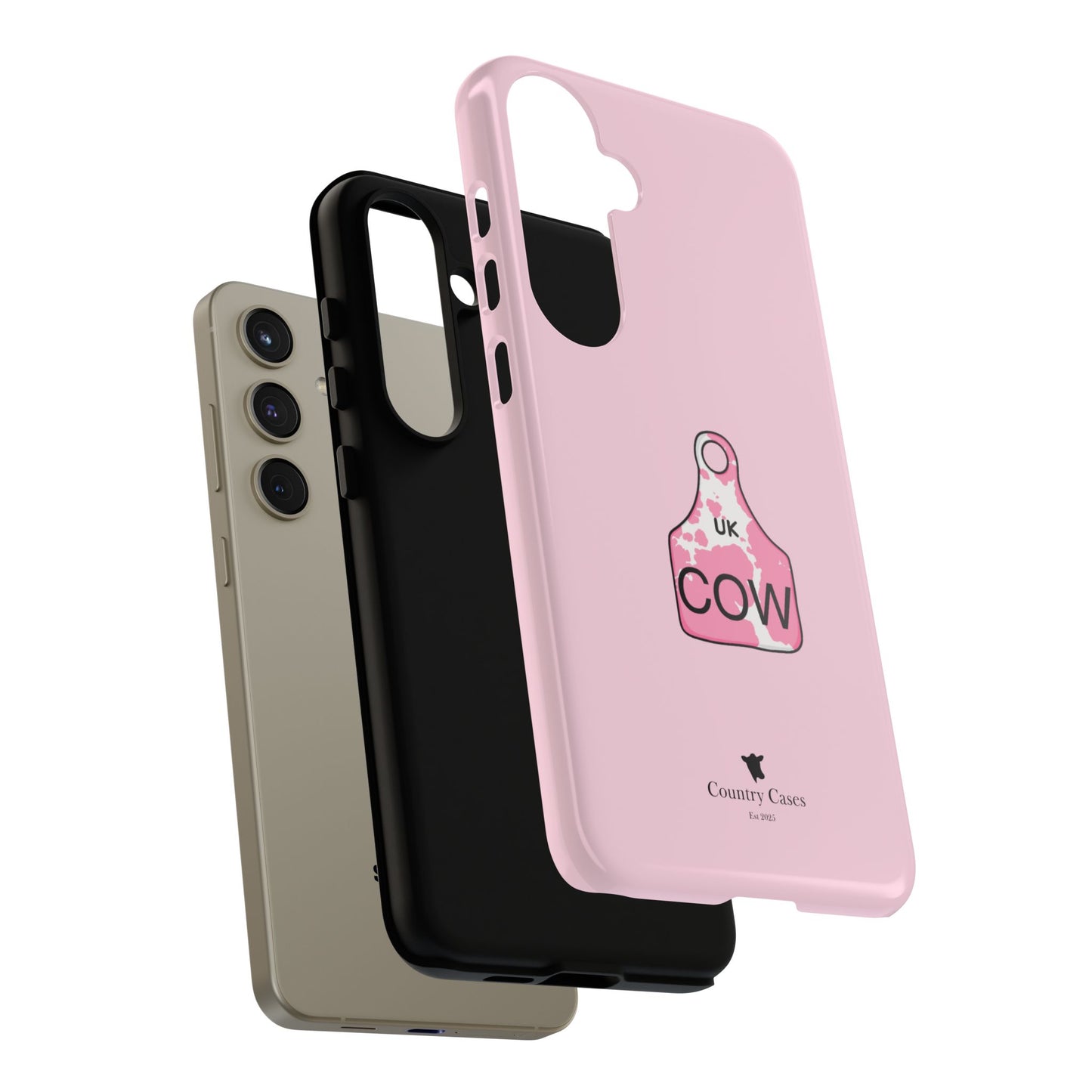 Android pink ear tag case