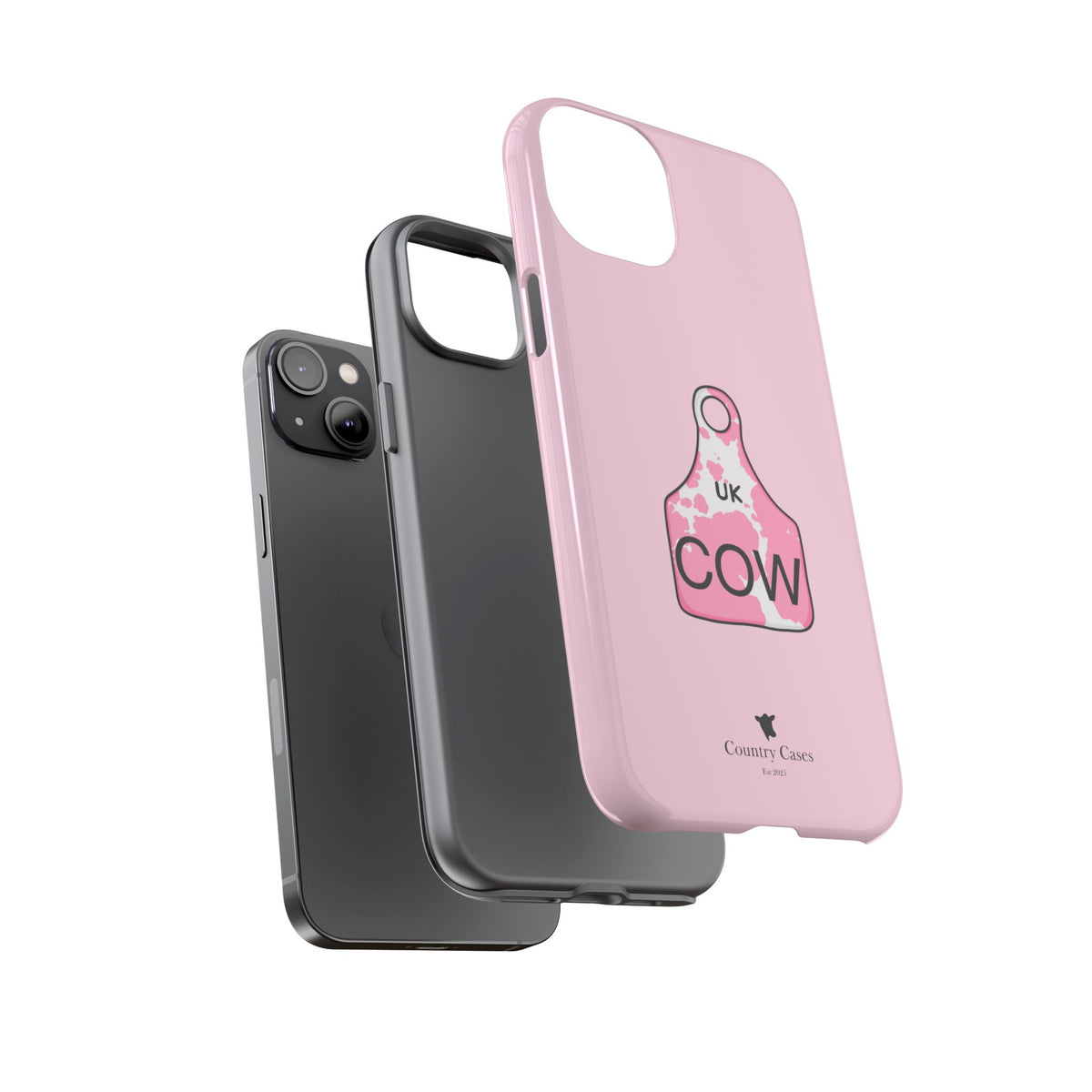 Pink Ear Tag Case