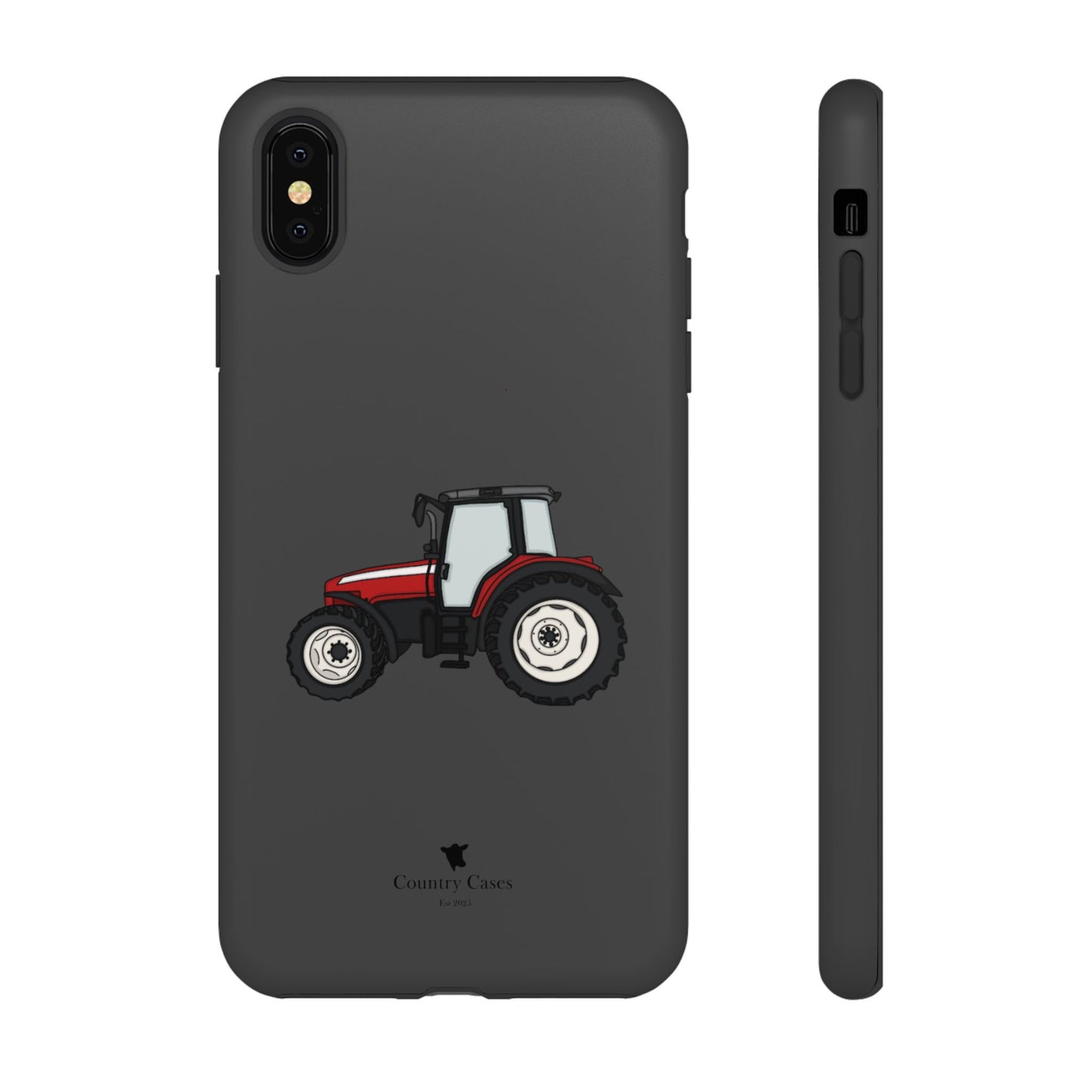 Red tractor case