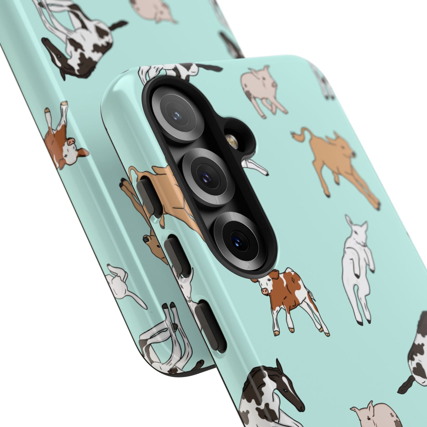 Android farmyard Freinds Blue Case