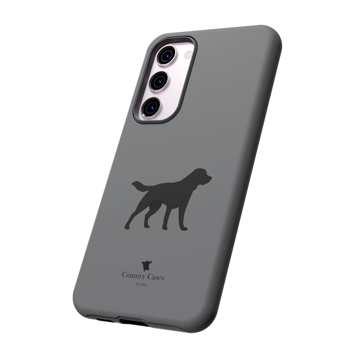 Android black Labrador case