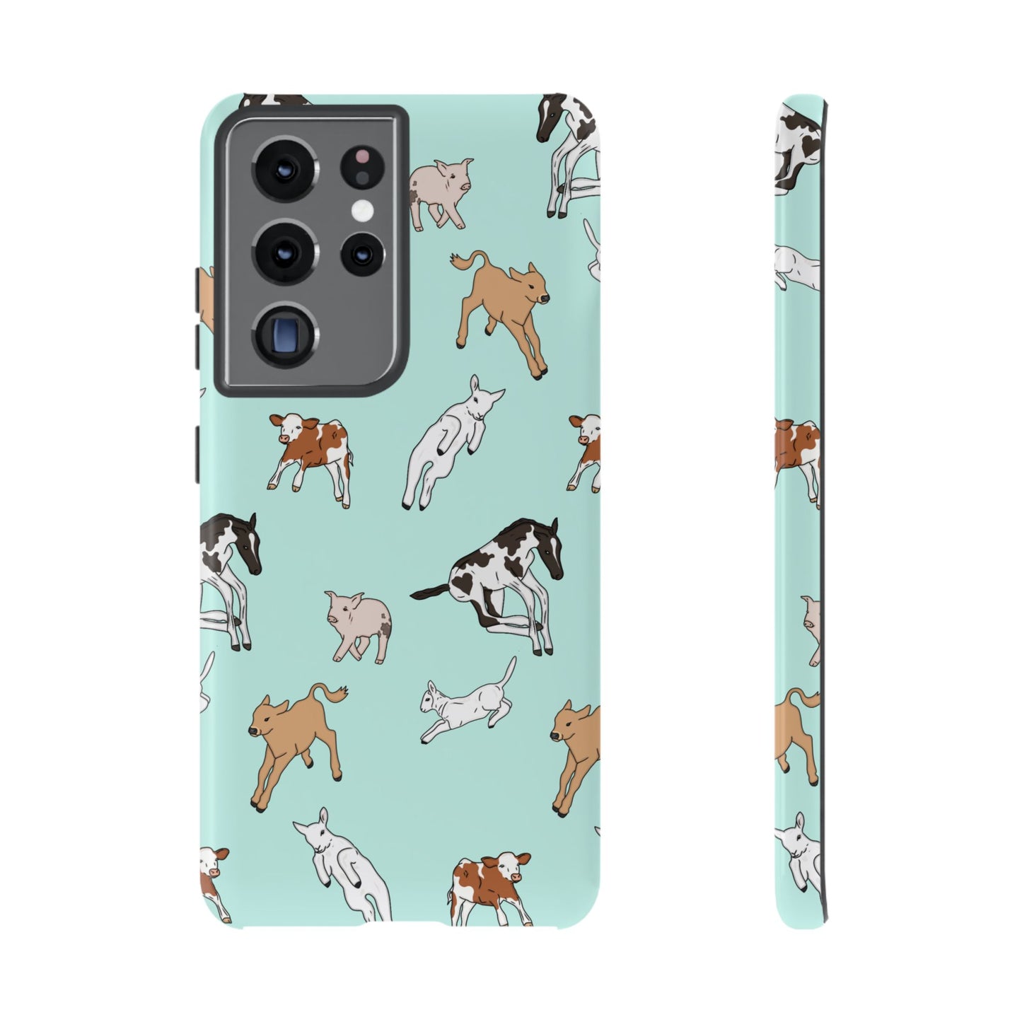 Android farmyard Freinds Blue Case