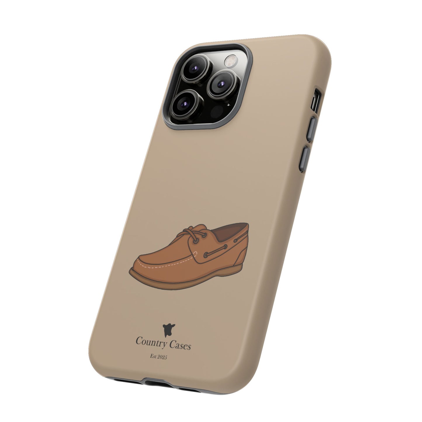 Classic boat shoe phone case