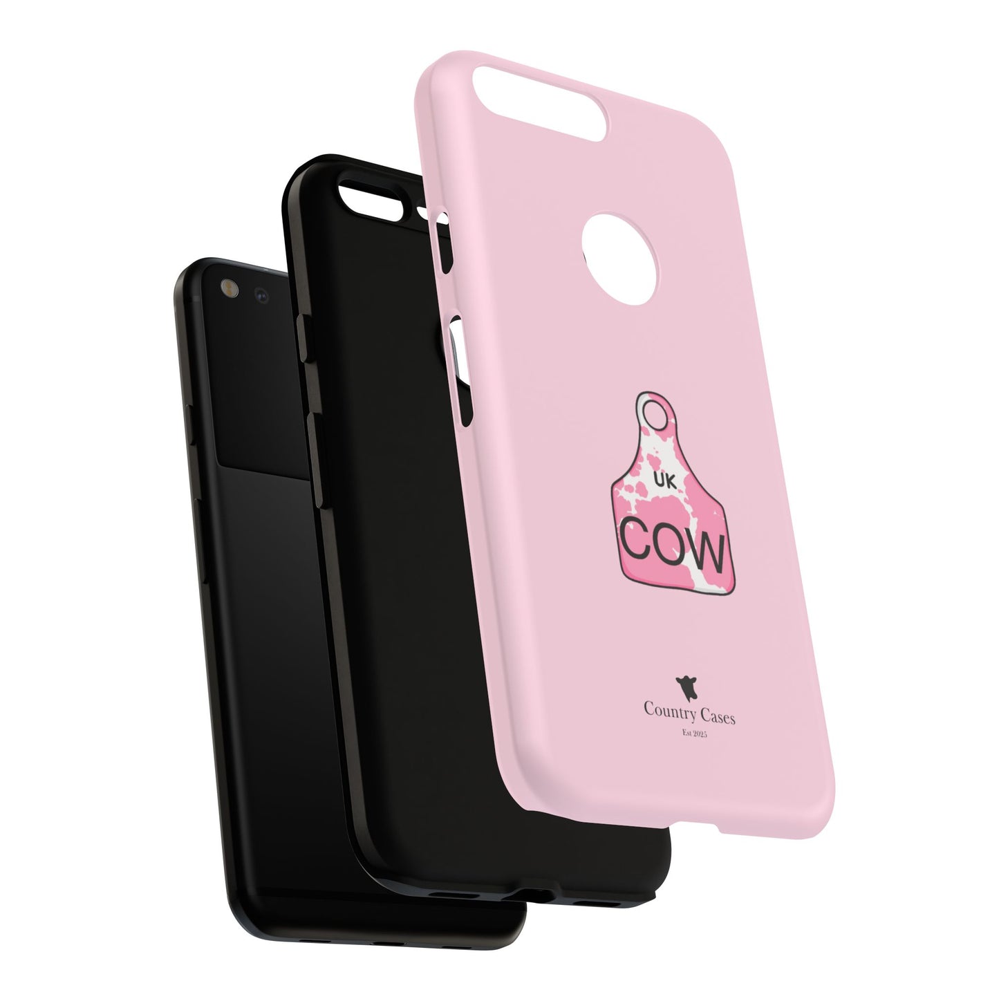 Android pink ear tag case