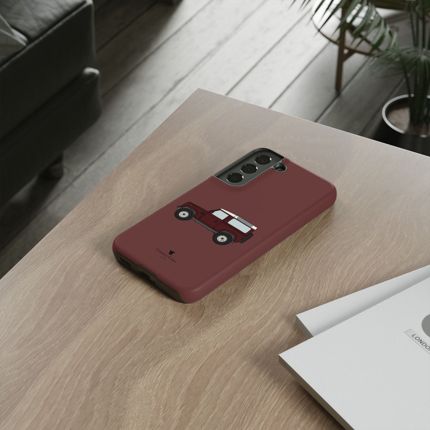 Android berry red landy case