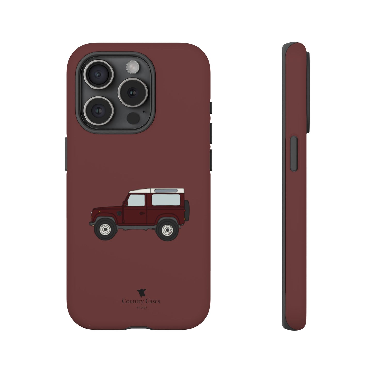 Berry red landy case