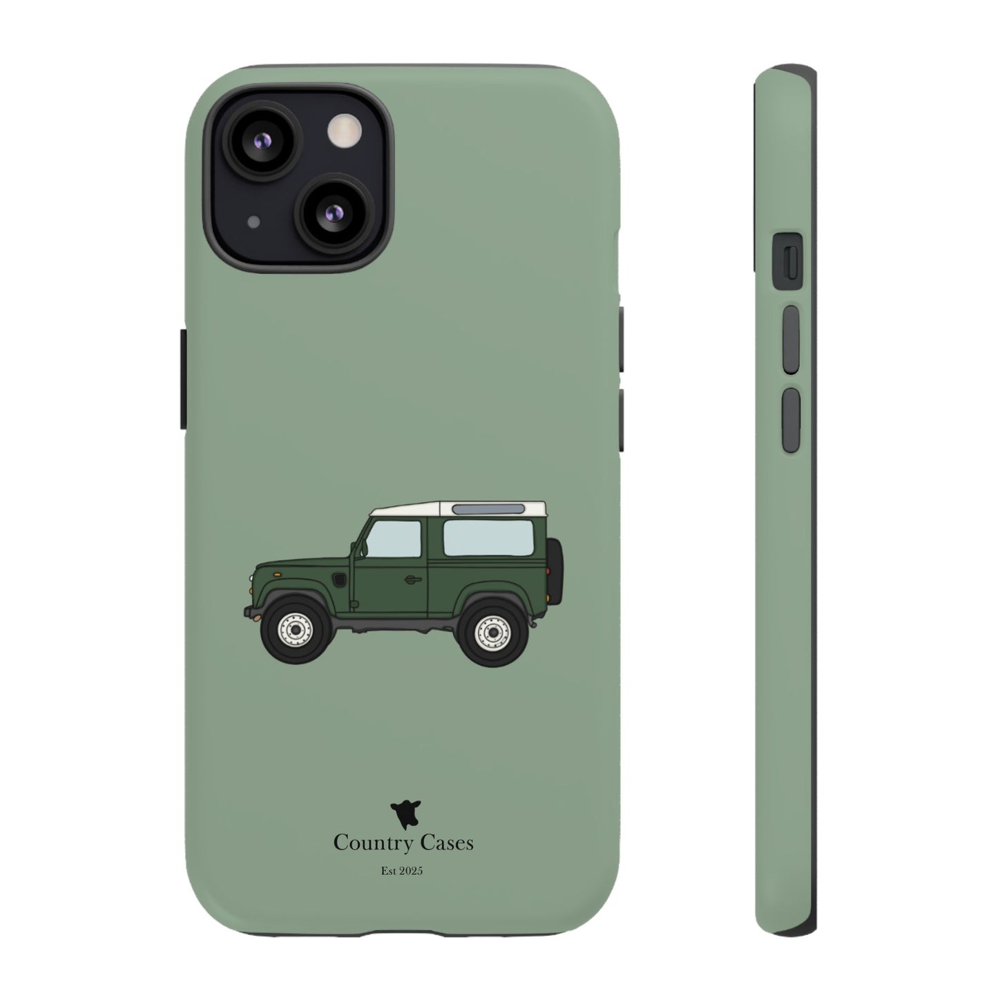 Green landy phone case
