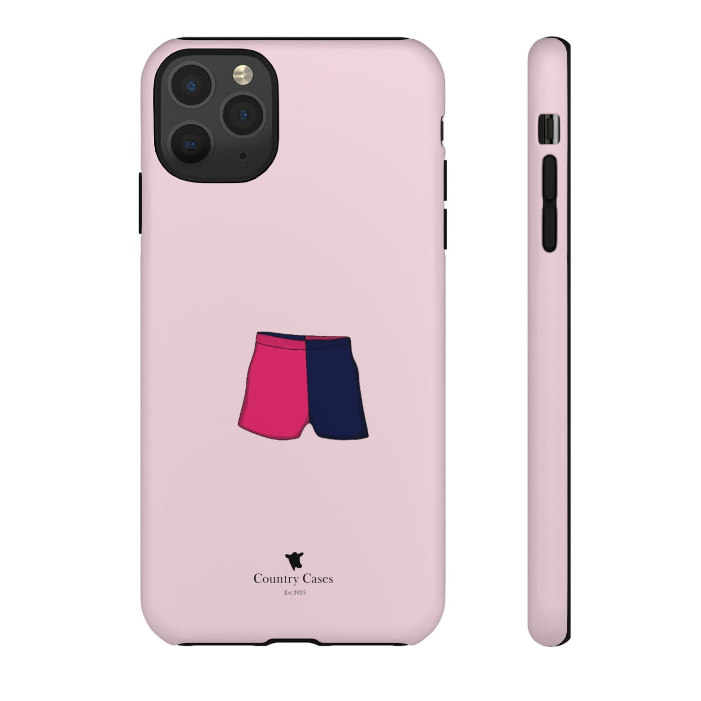 Two toned short phone case