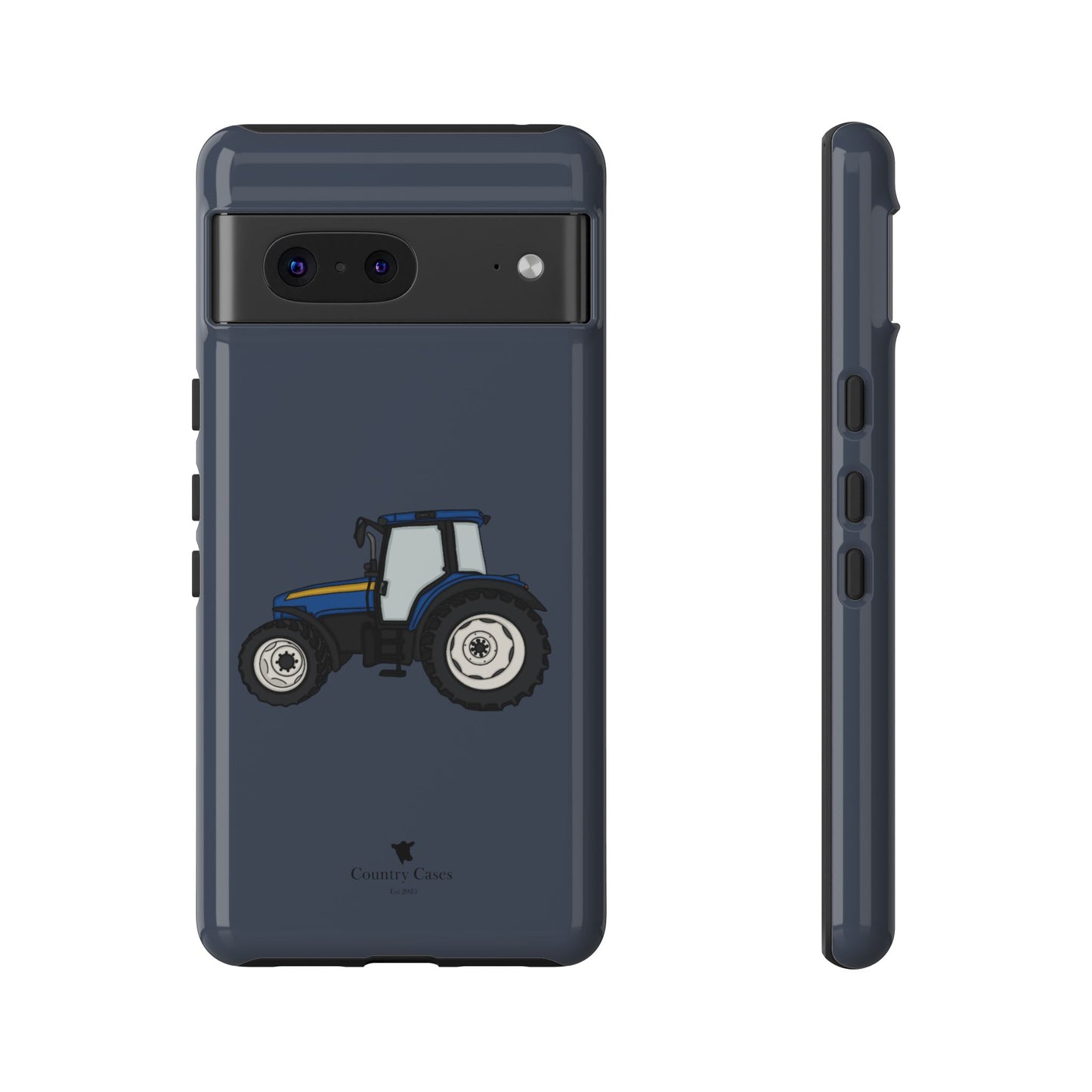 Android blue tractor case