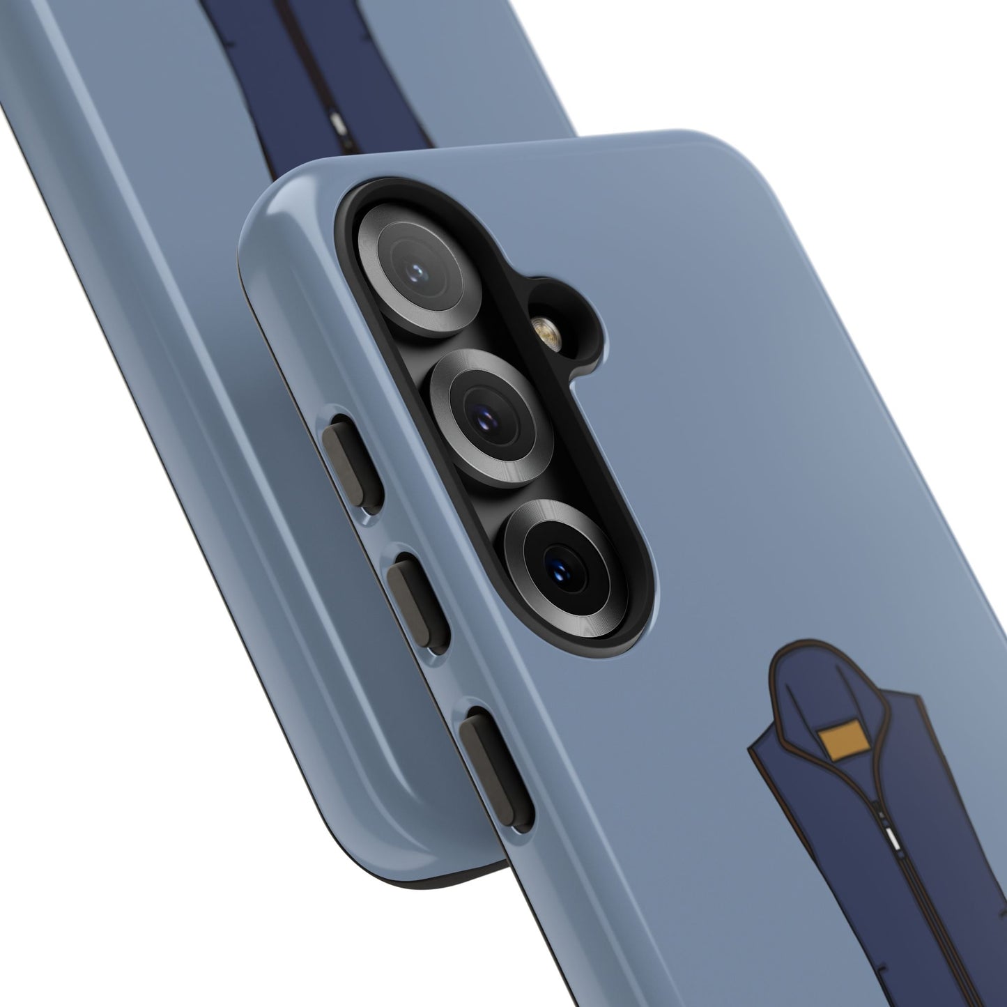 Android blue waistcoat case