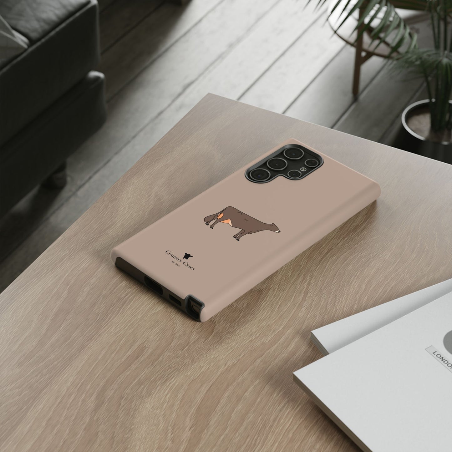 Android brown Swiss case