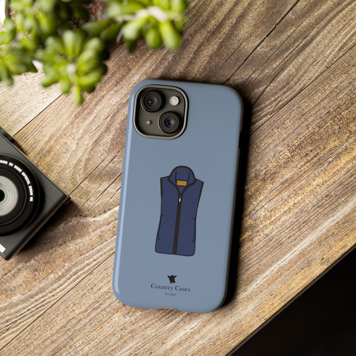 Blue Fleece Case