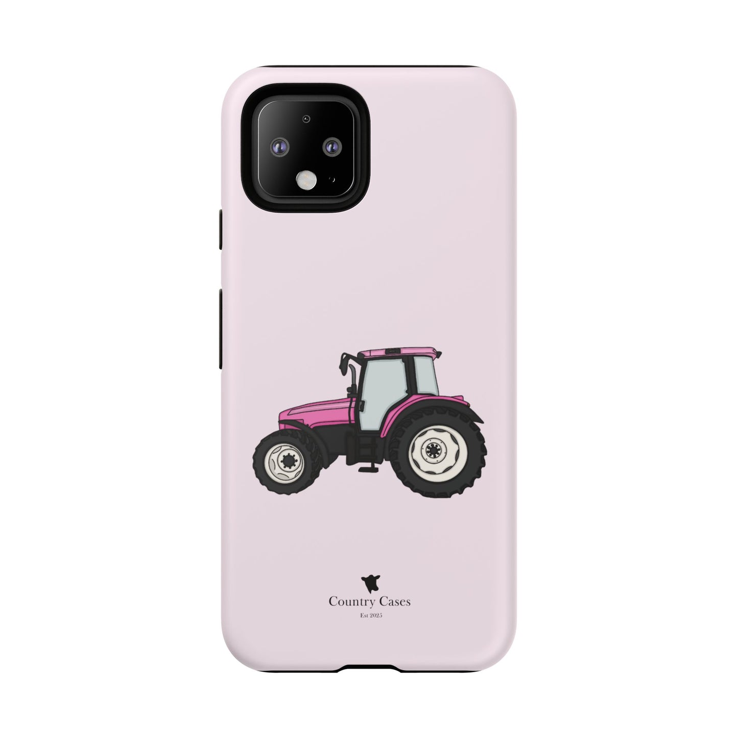Android pink tractor case