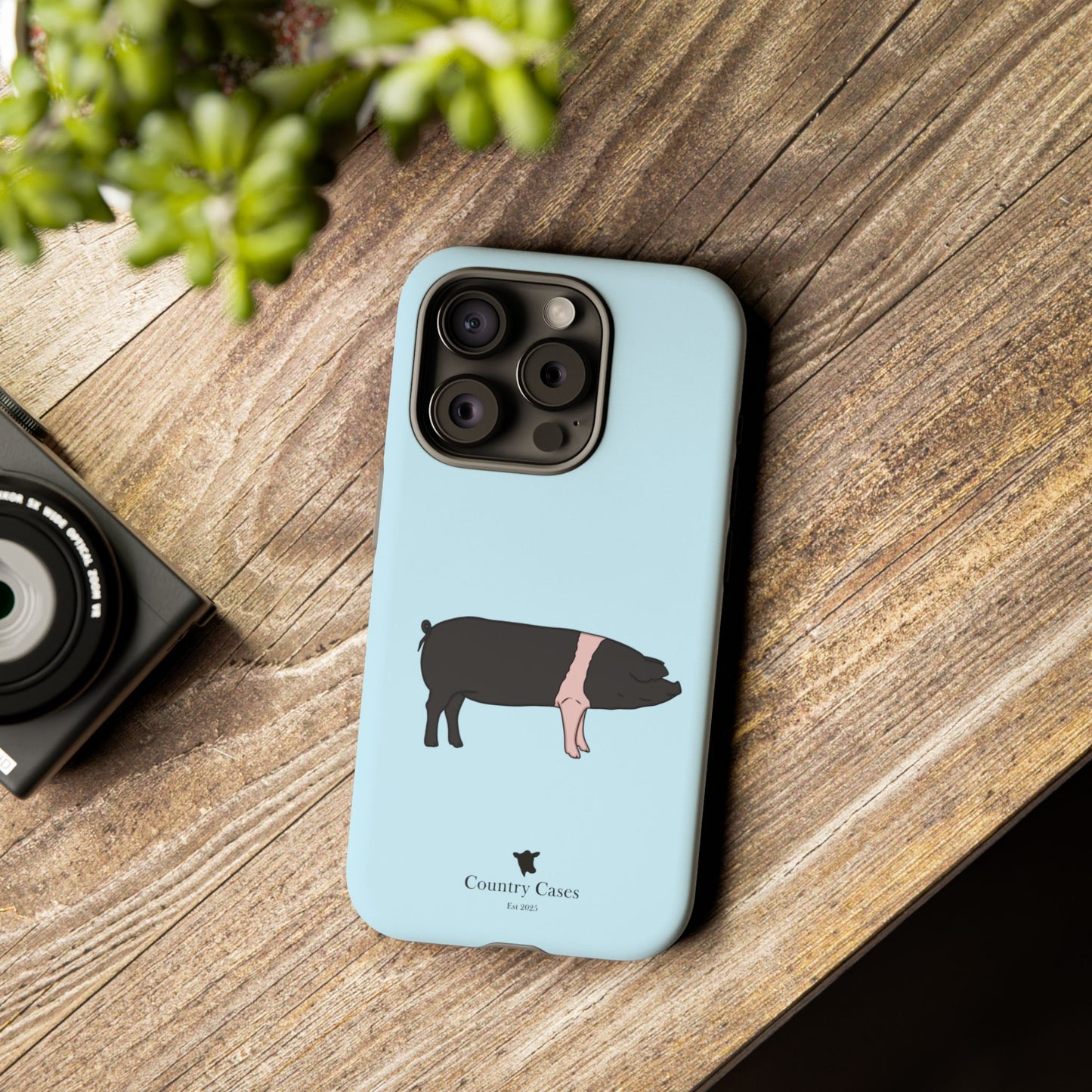 Saddleback Pig Case