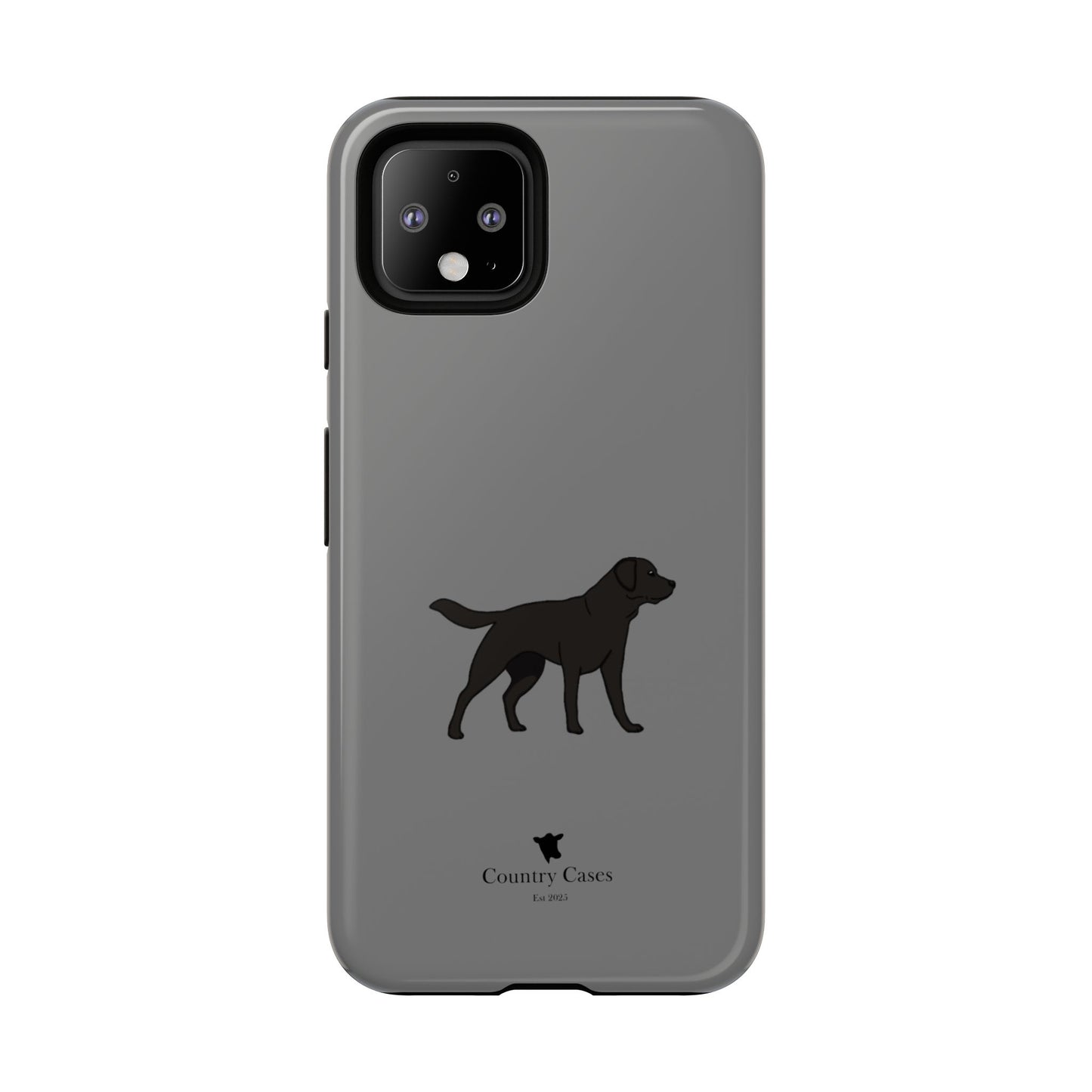 Android black Labrador case