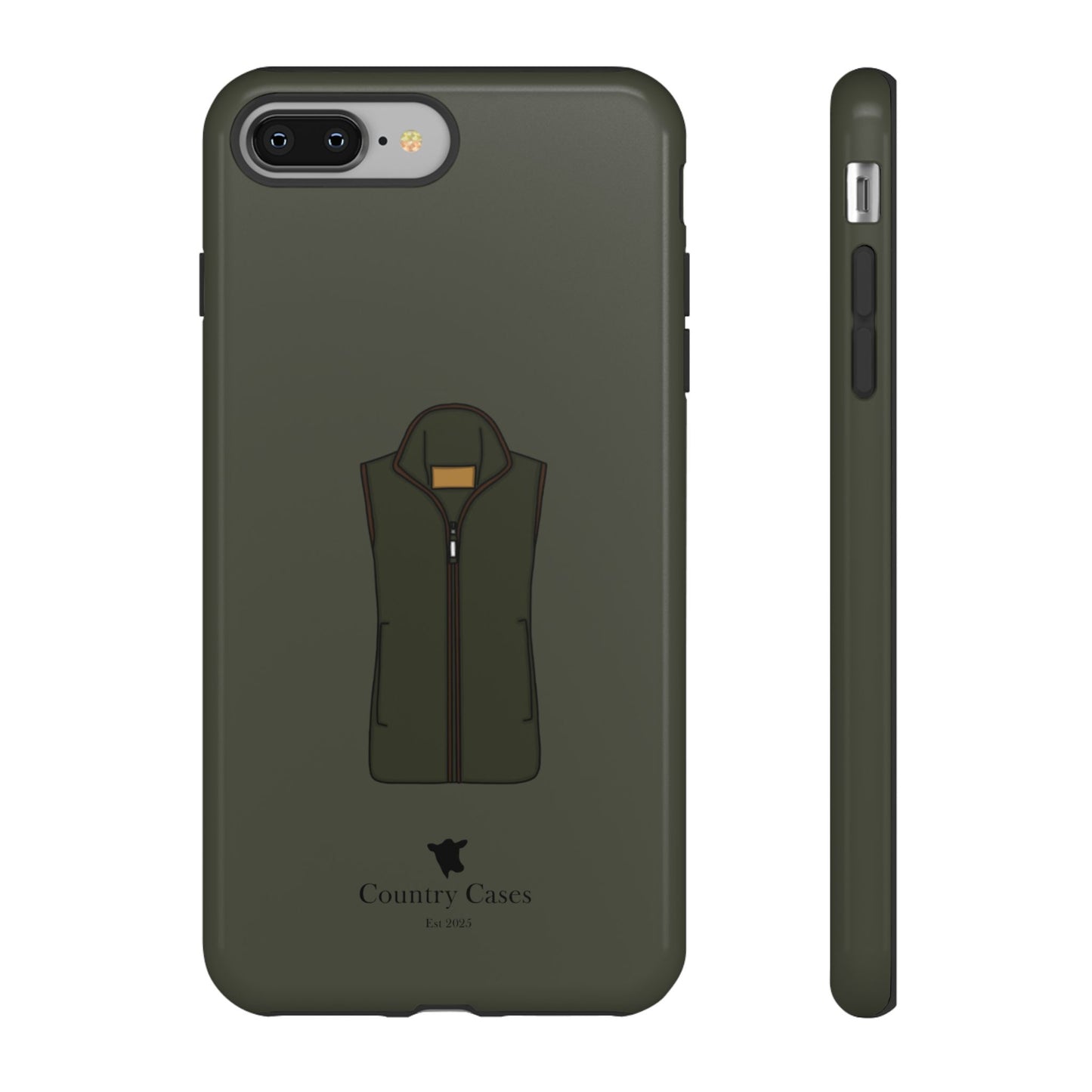 Green fleece case