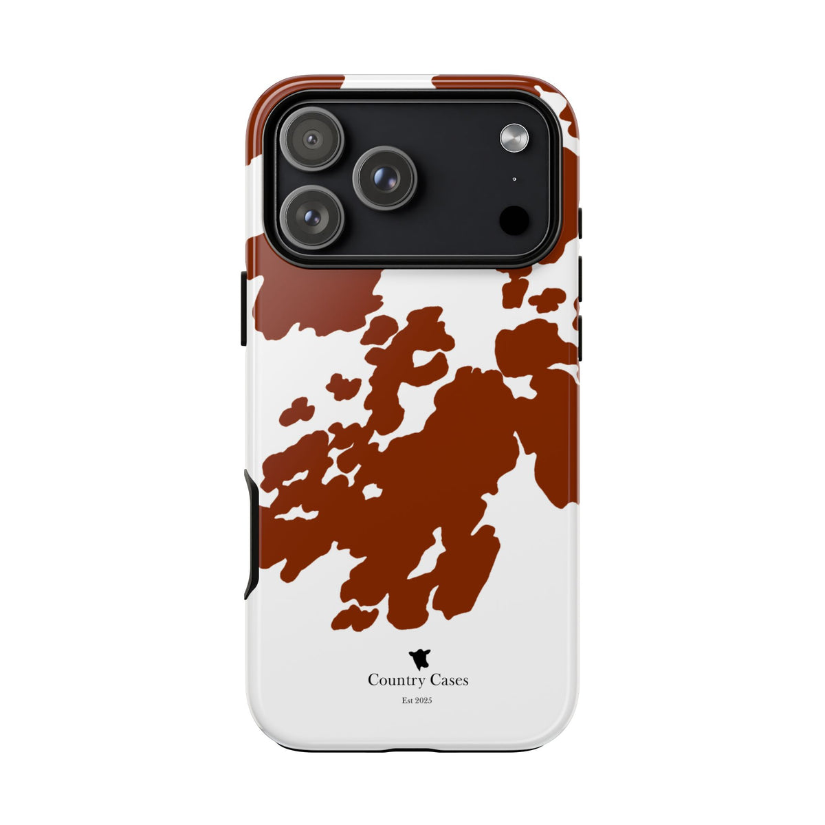 Red Cow Print Case