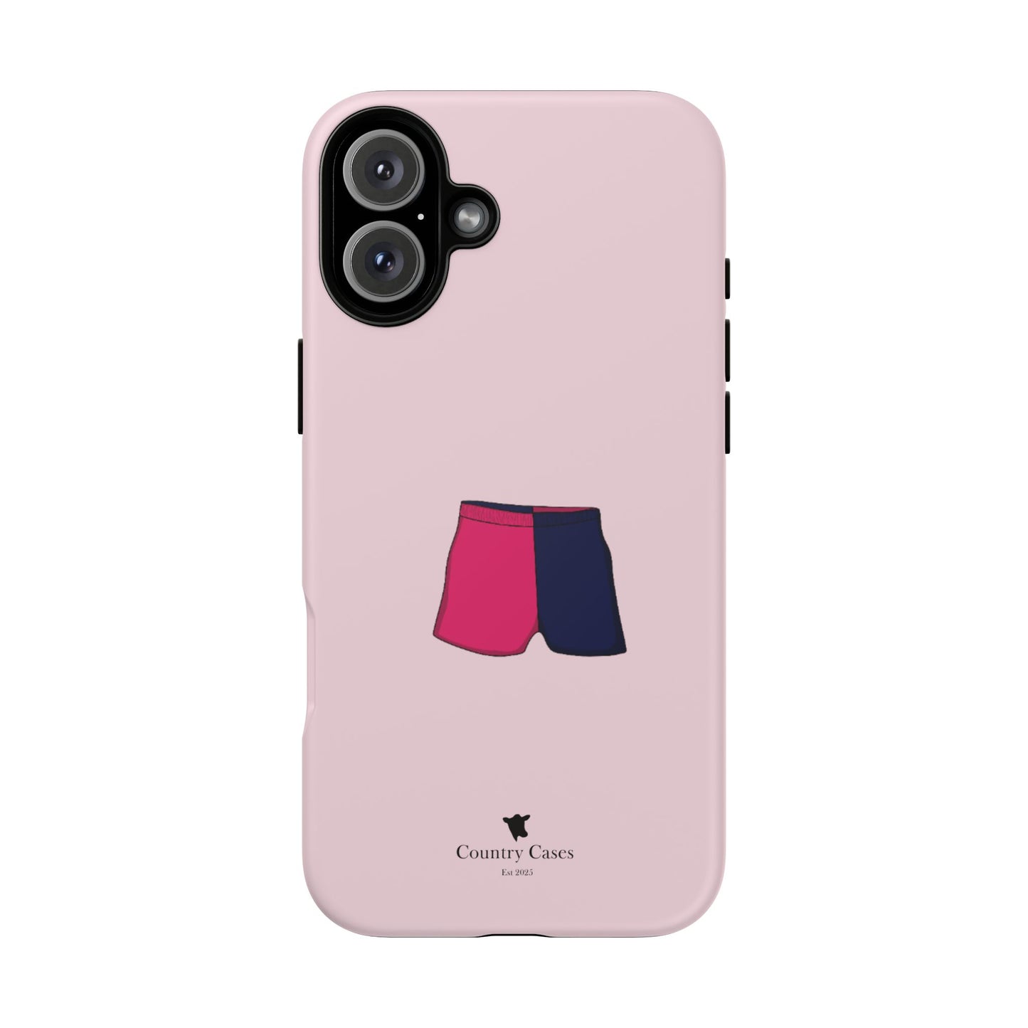 Two toned short phone case