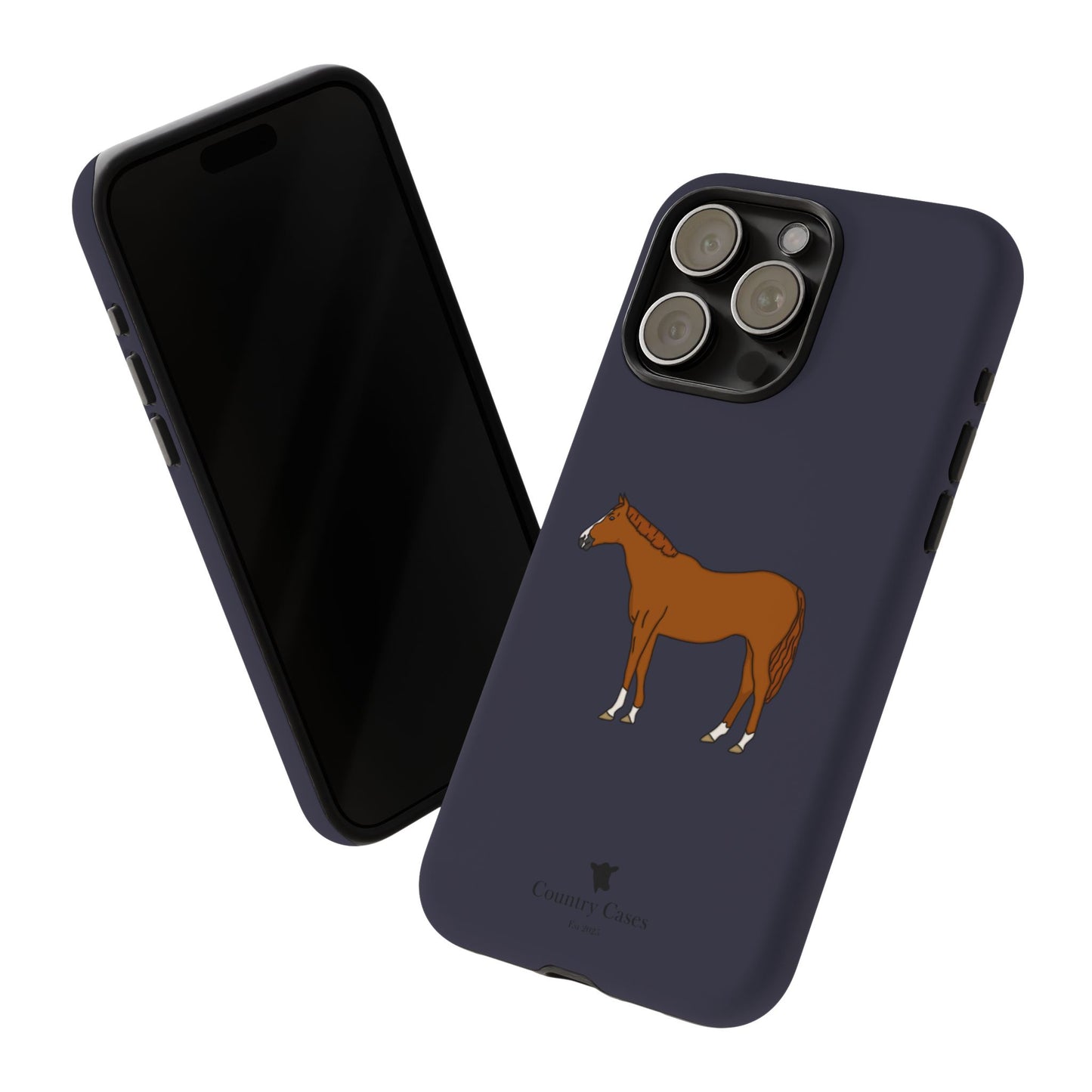 Chestnut horse case