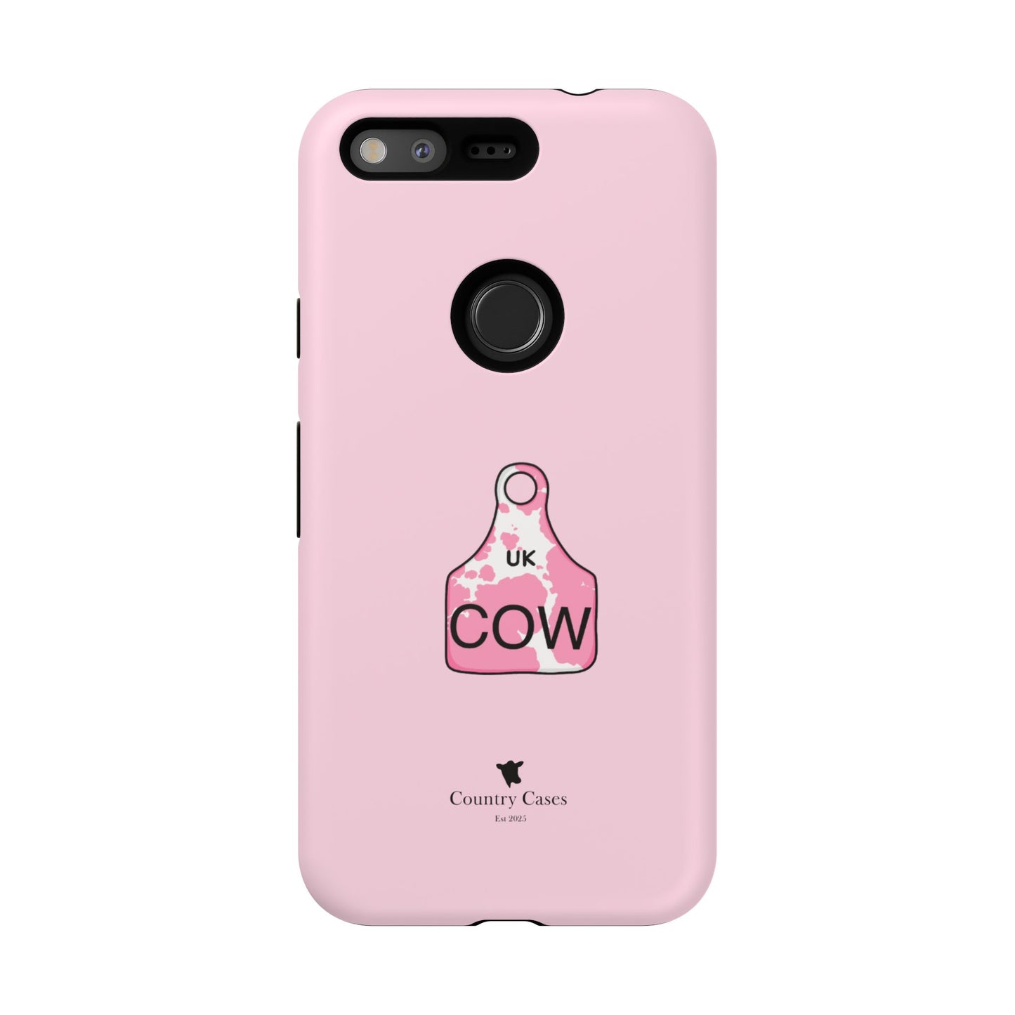 Android pink ear tag case