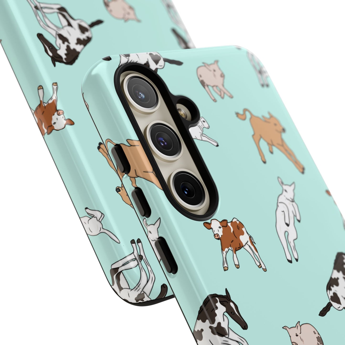 Android farmyard Freinds Blue Case