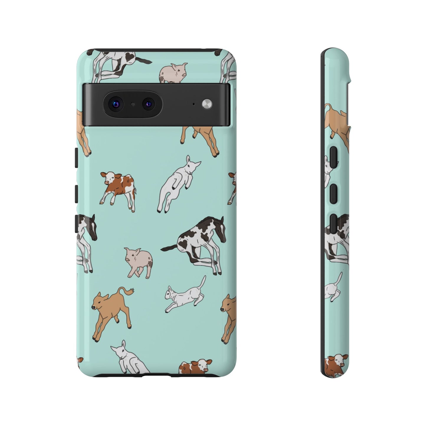 Android farmyard Freinds Blue Case