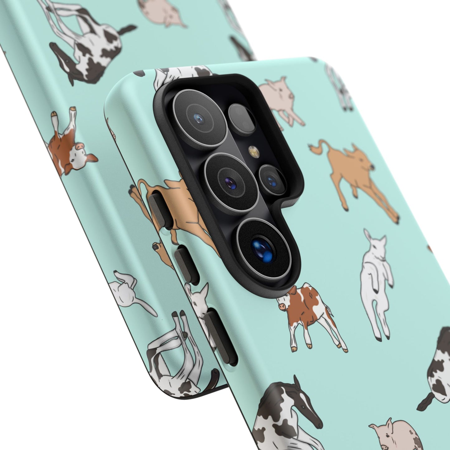 Android farmyard Freinds Blue Case