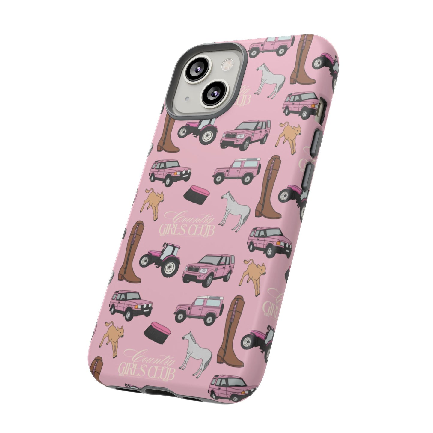 Pink Country Girls Club Case