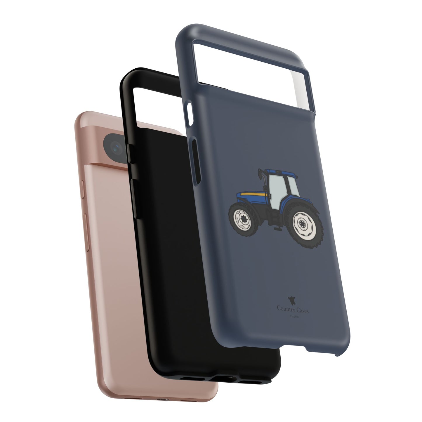Android blue tractor case