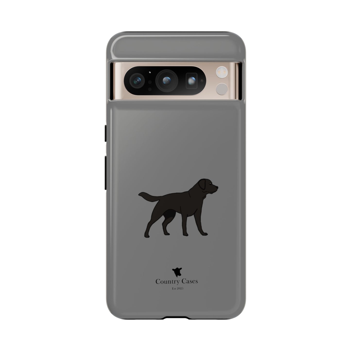 Android black Labrador case