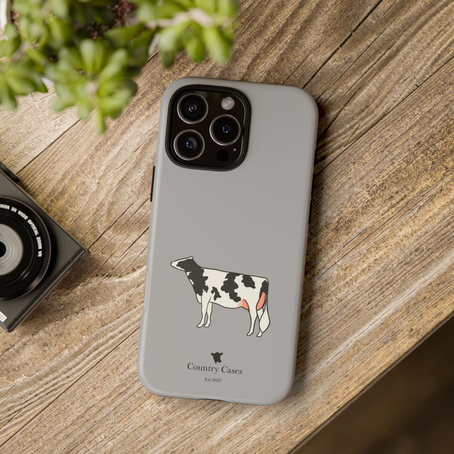 Black and white Holstein case