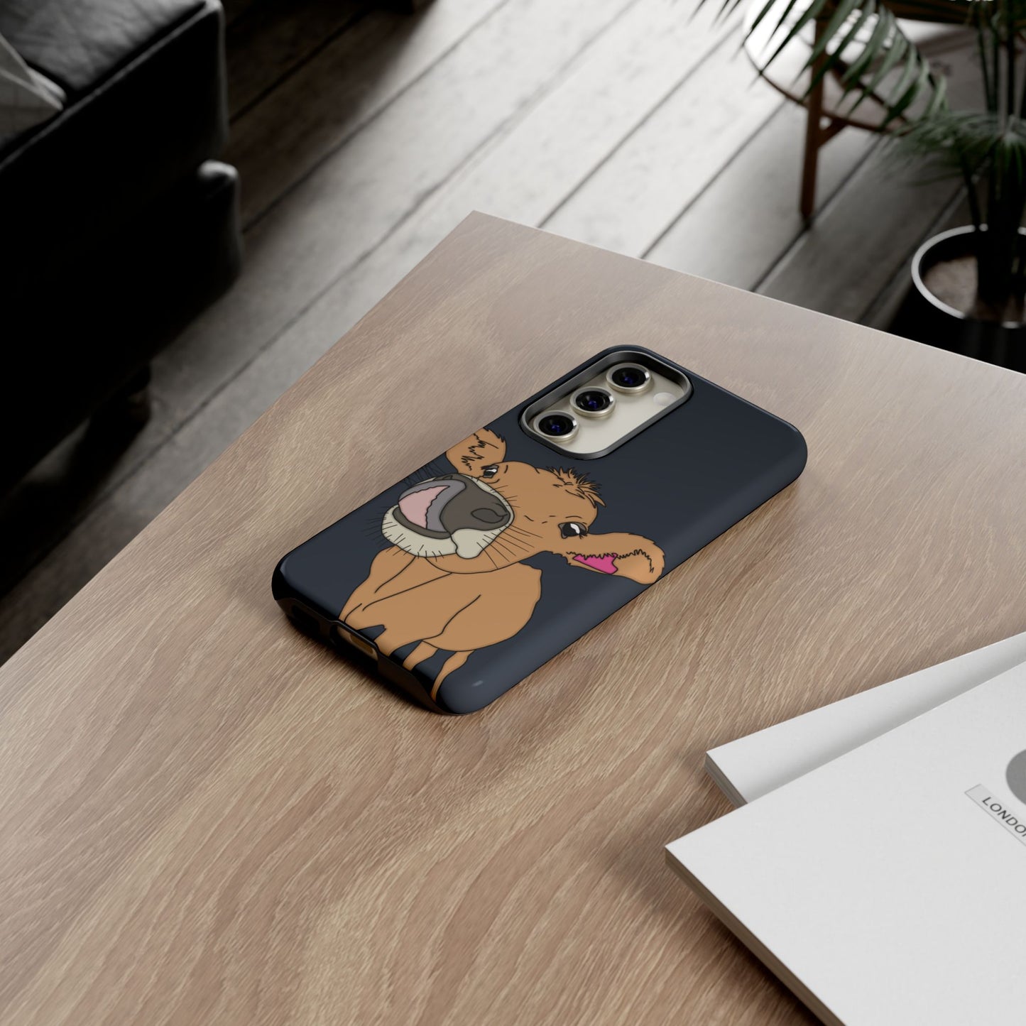 Navy jersey android case