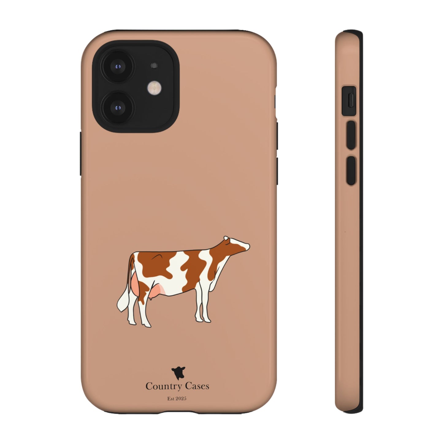 Red and white Holstein case