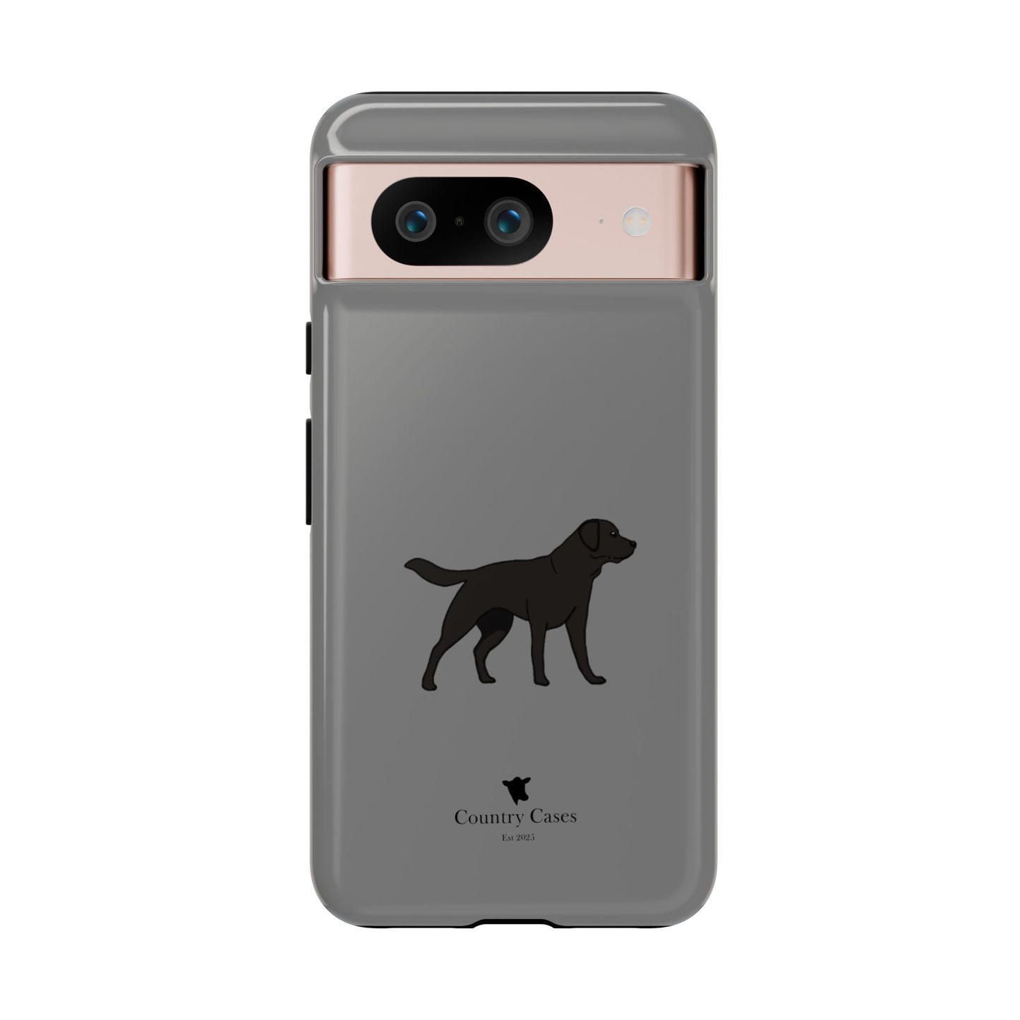 Android black Labrador case