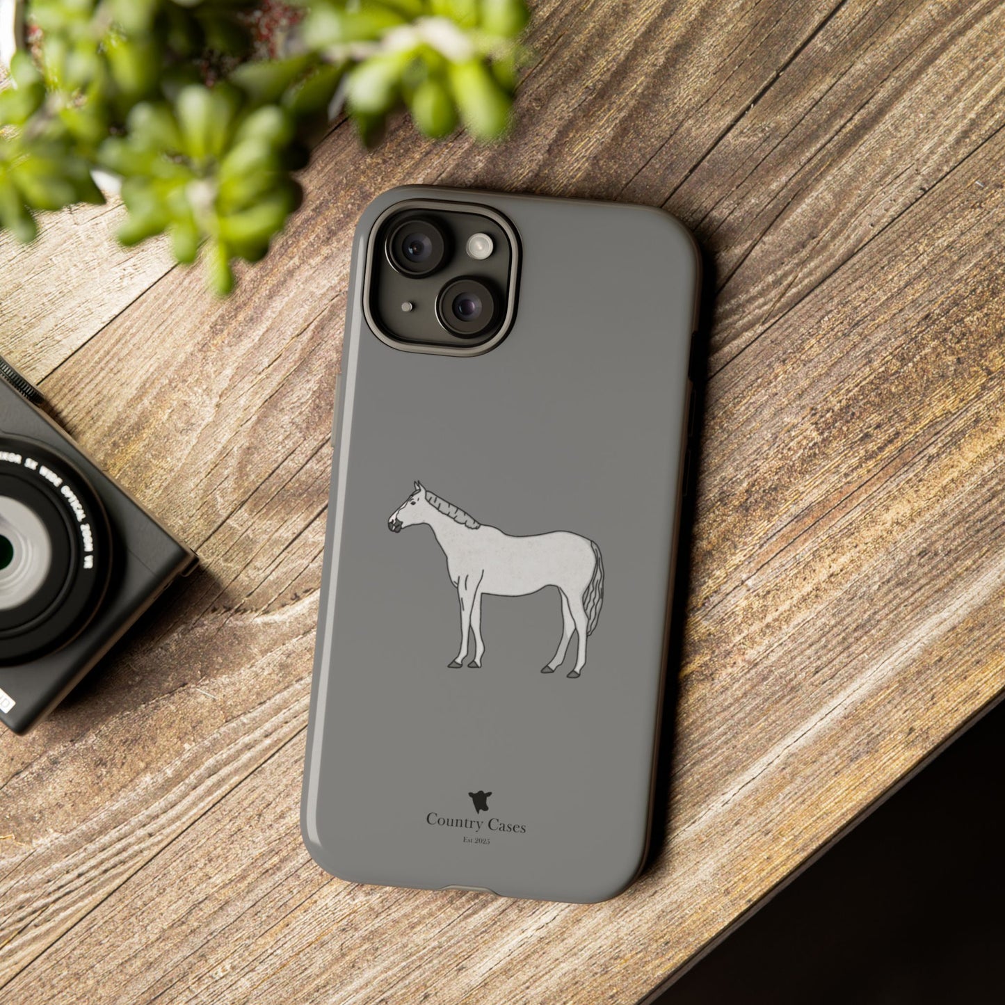 Grey horse case