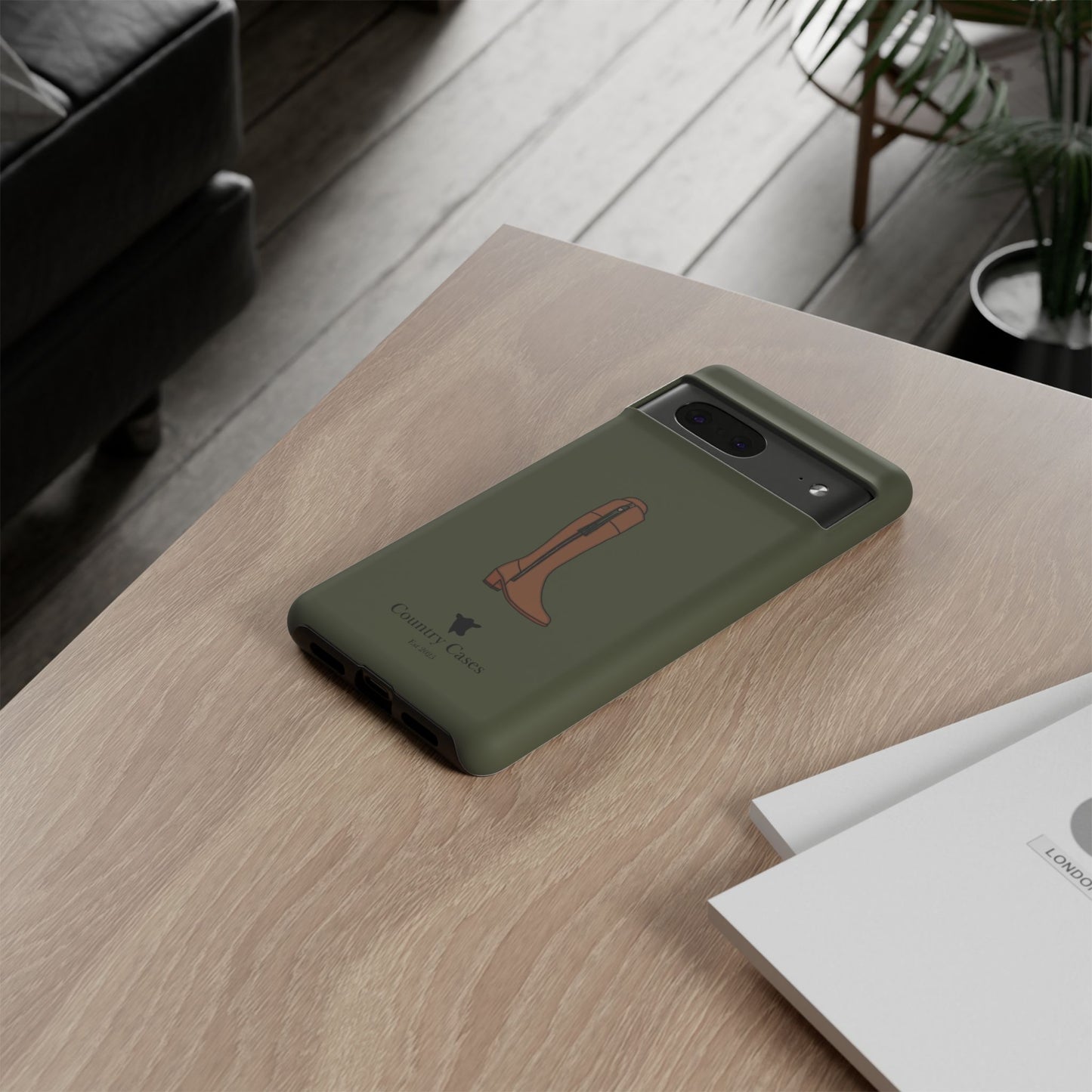 Android Green Boot Case