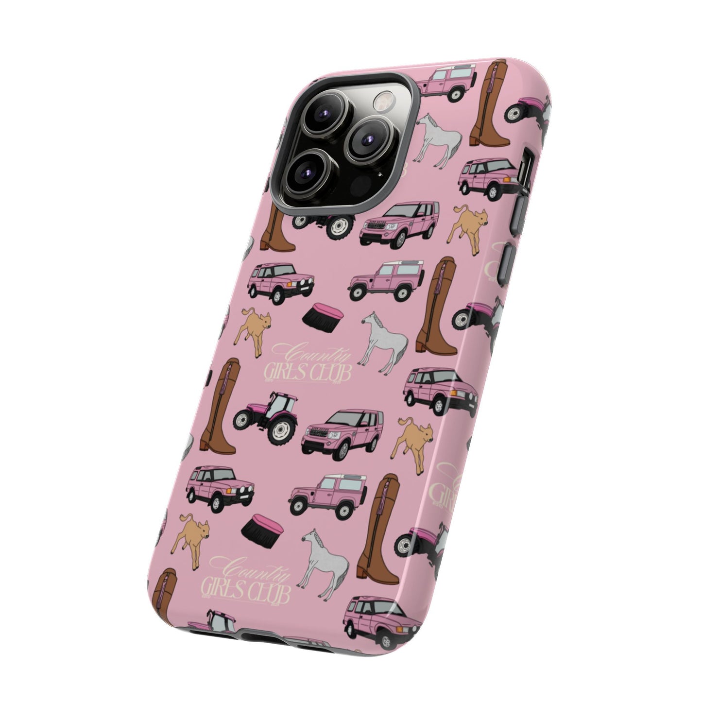 Pink Country Girls Club Case