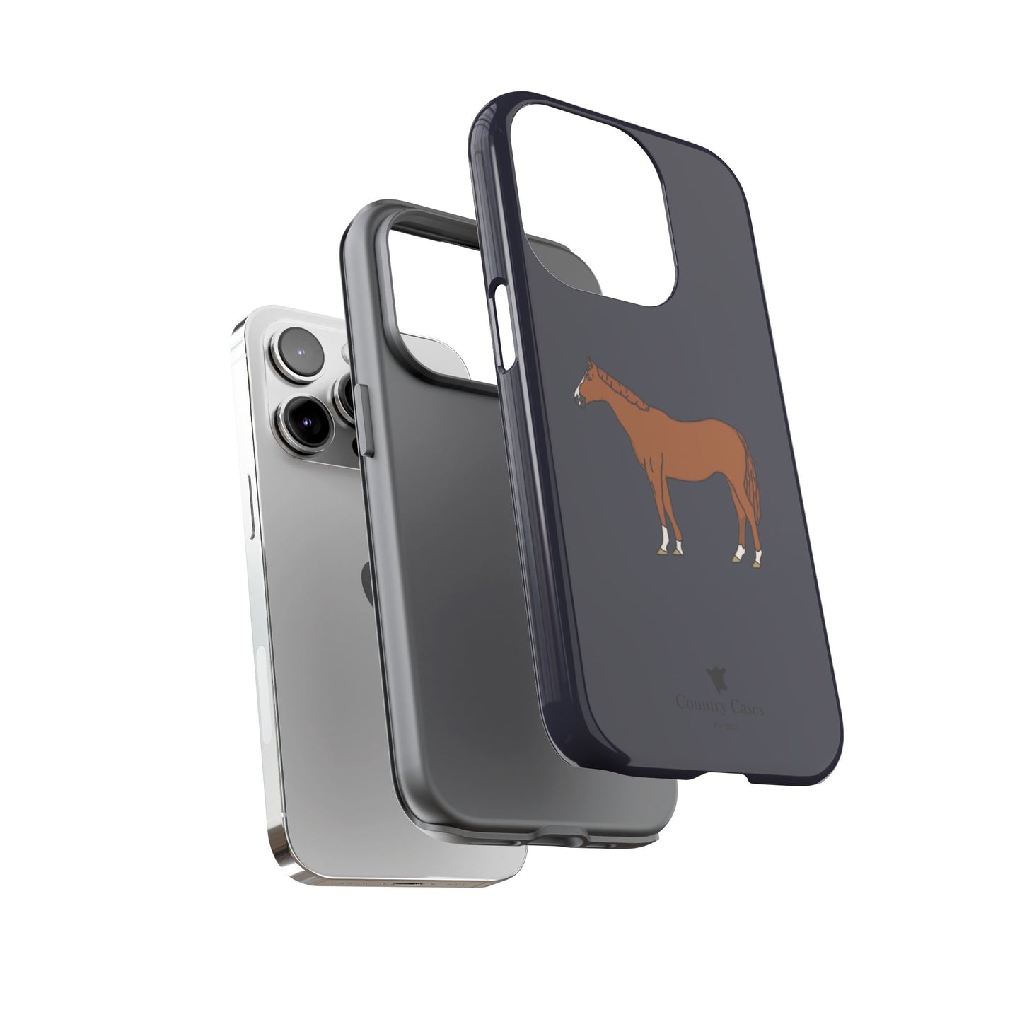 Chestnut horse case