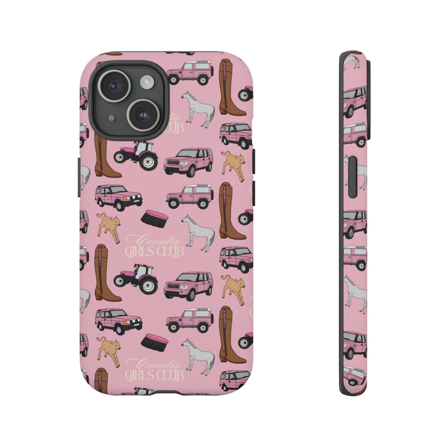 Pink Country Girls Club Case