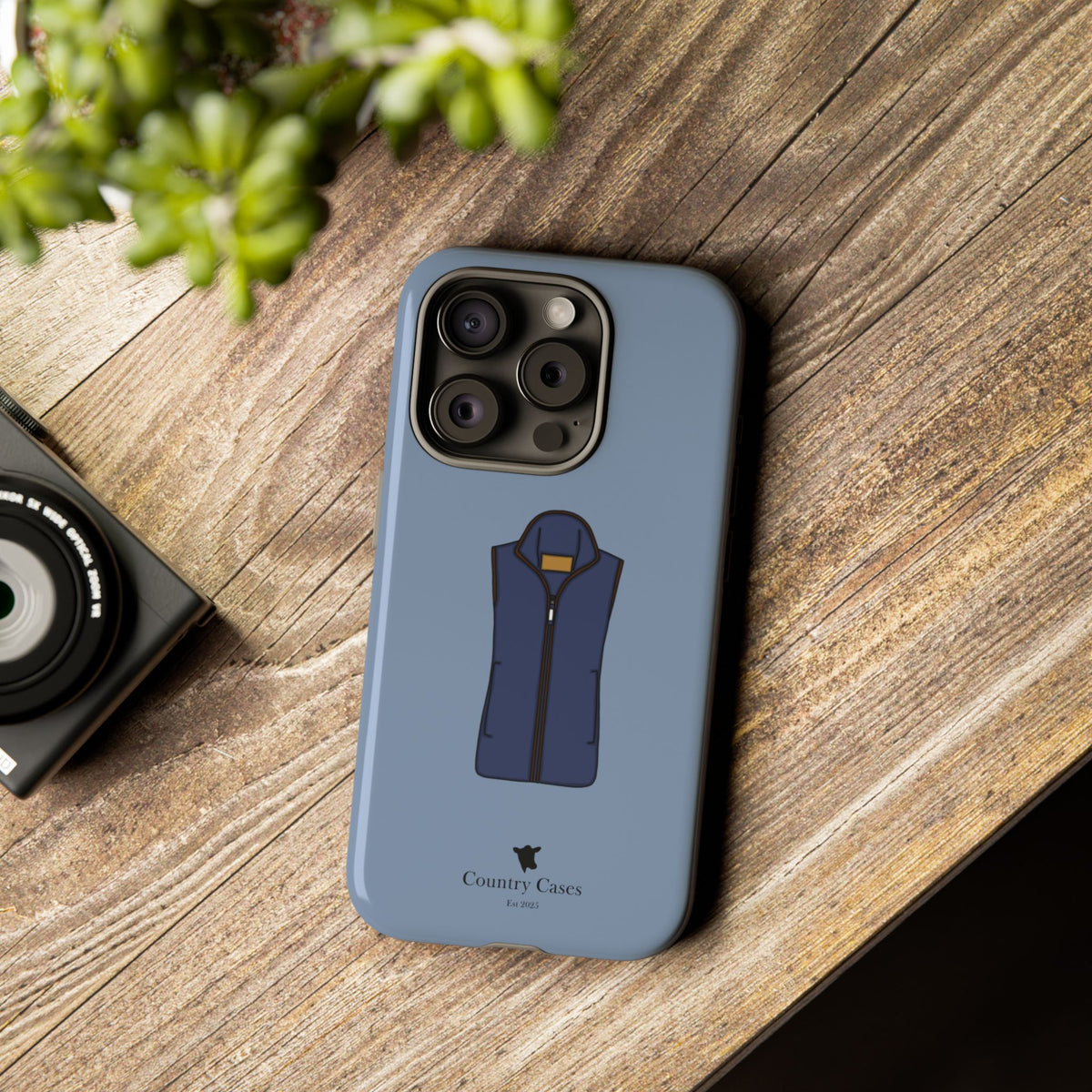 Blue Fleece Case