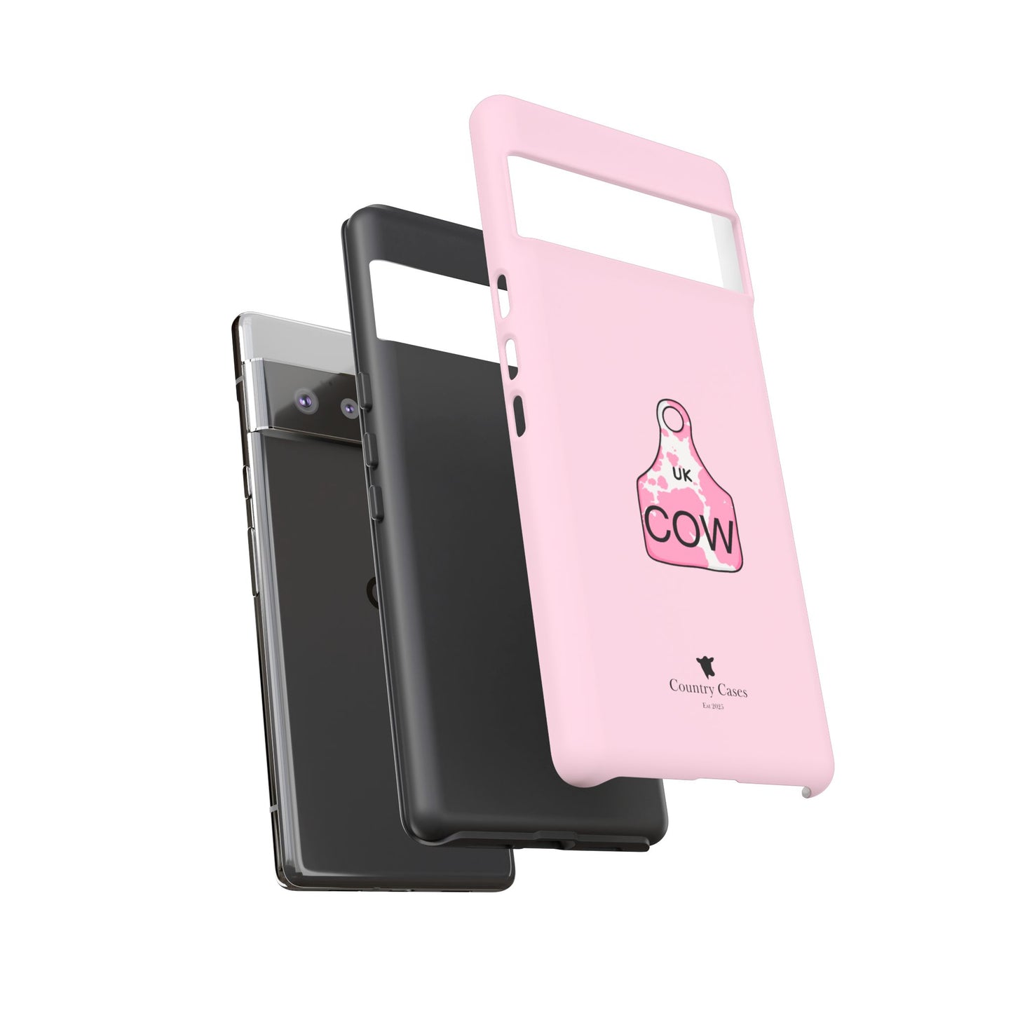 Android pink ear tag case